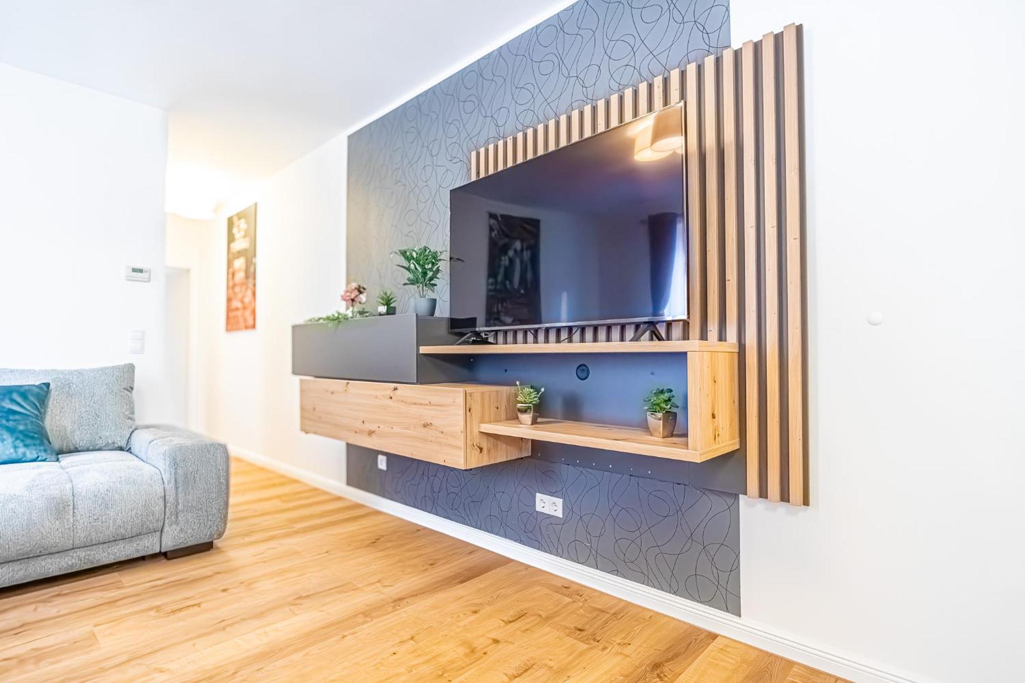 Charming 1Br And 1Lr Apt Modern Design Donaustadt เวียนนา ภายนอก รูปภาพ